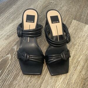 Dolce Vita Double Knot Strappy Block Heels Size 7